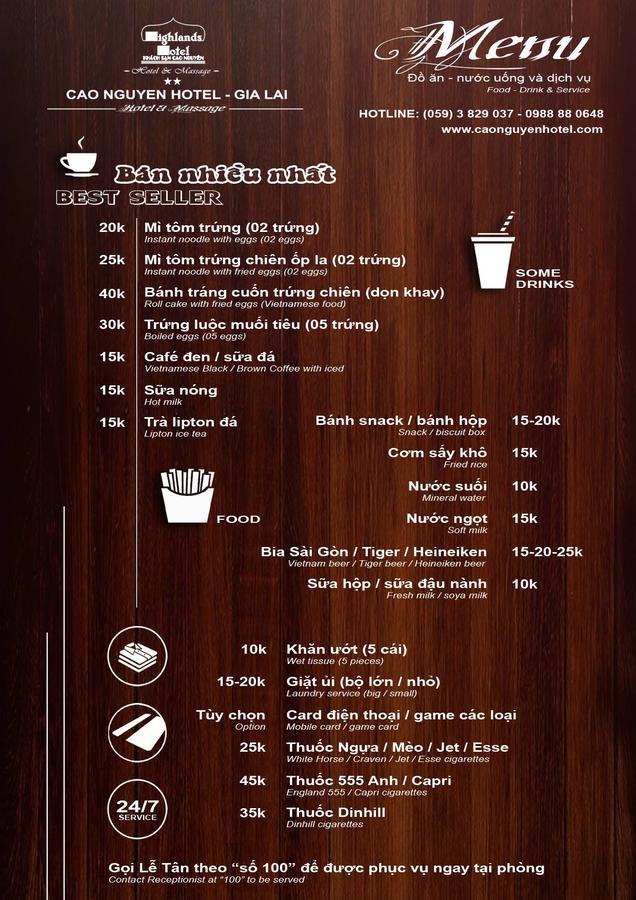 Cao Nguyen Hotel Pleiku Bagian luar foto